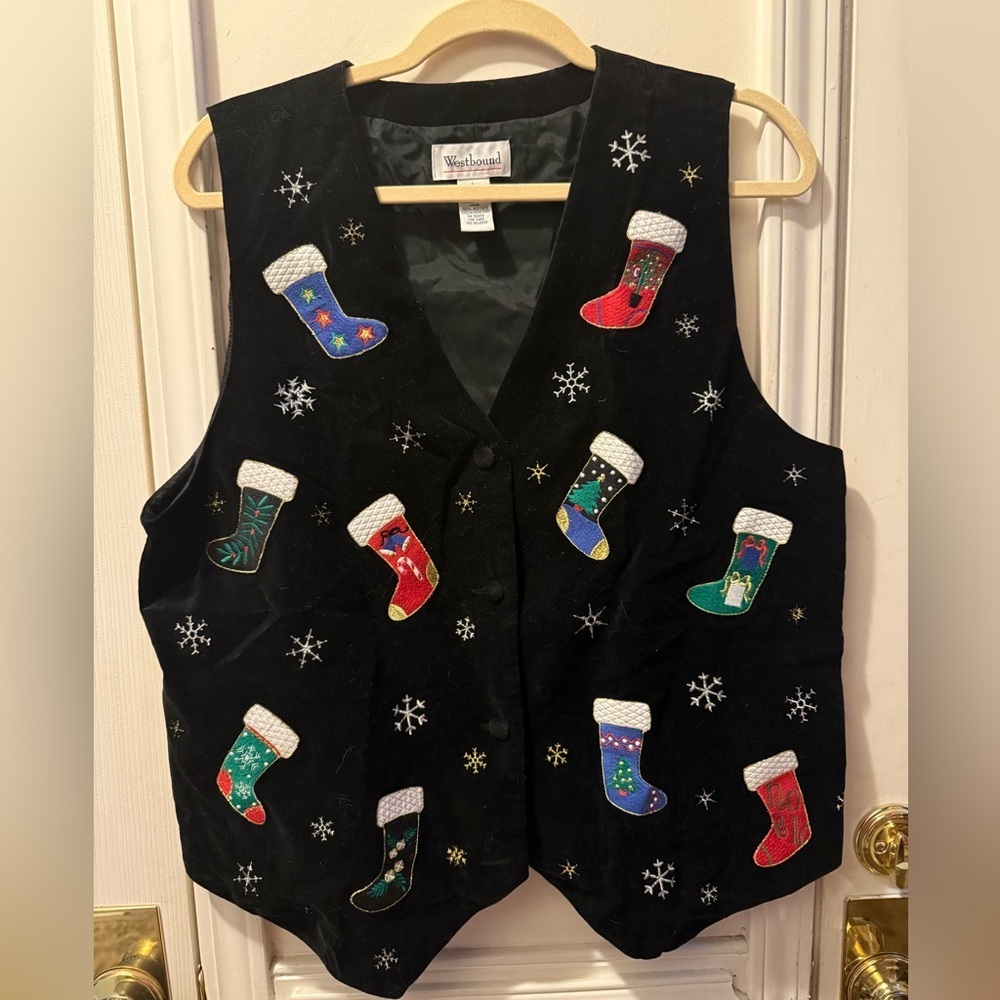 Westbound Christmas Vest